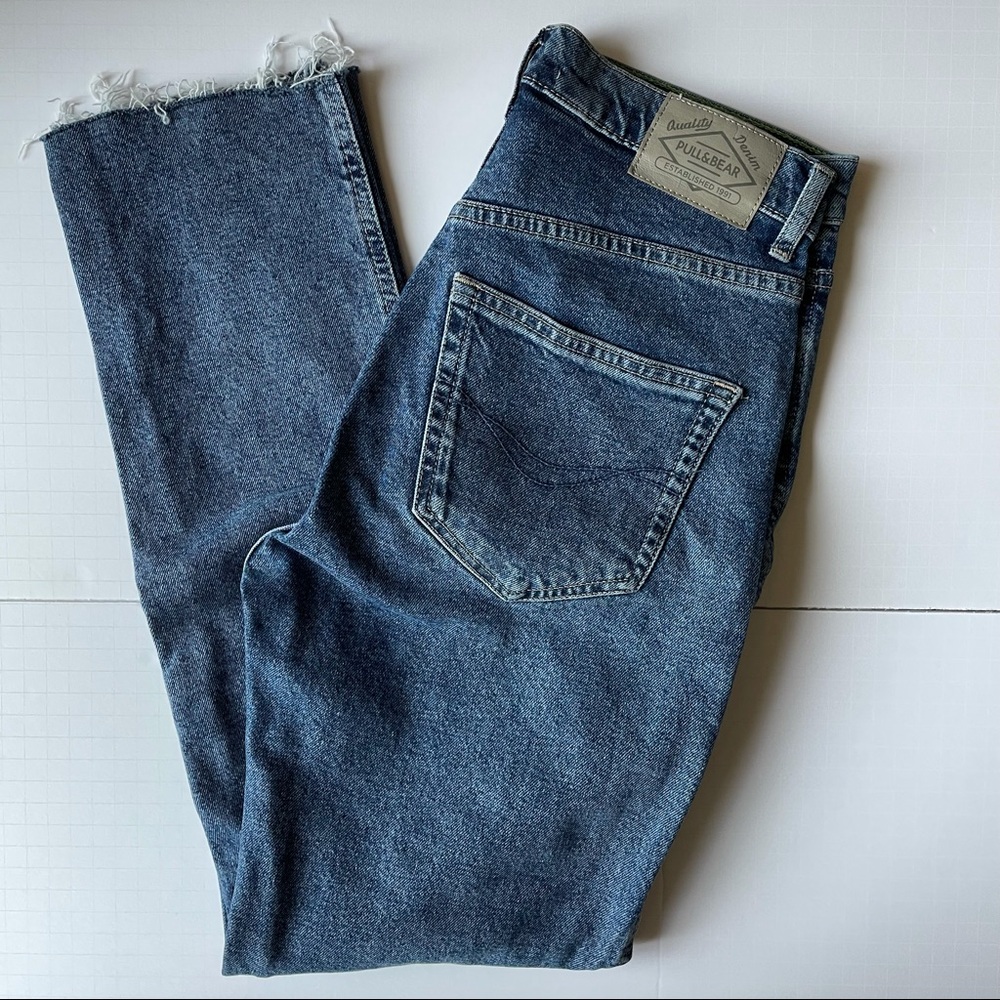 Pull&Bear high waisted mom jeans